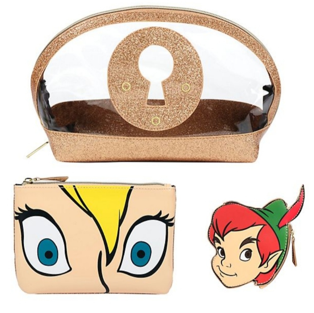 Disney Peter Pan & Tink Danielle nicole makeup bag